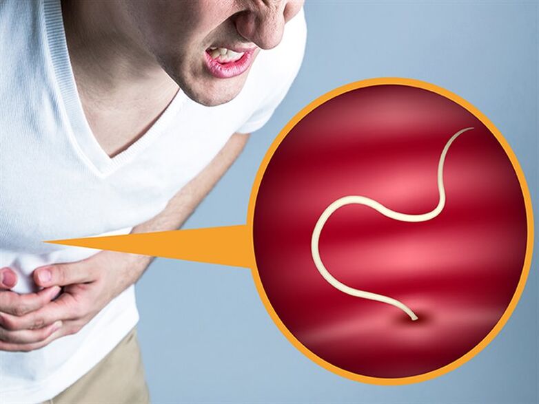 The signs of the parasite